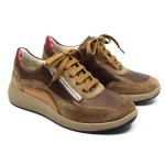 Solidus sneaker bruin leder/suède 65019  K